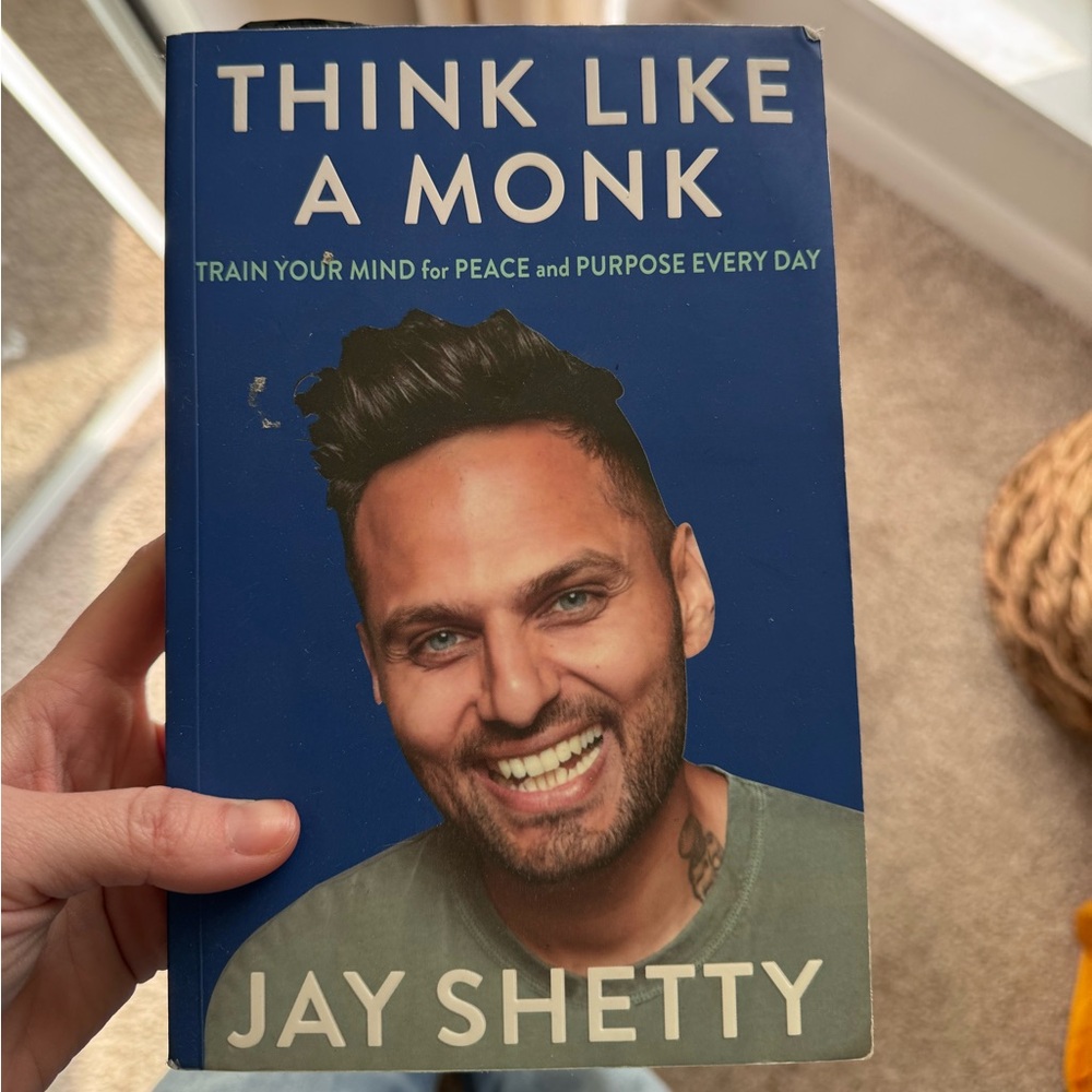 Think Like a Monk Book by Jay Shetty
